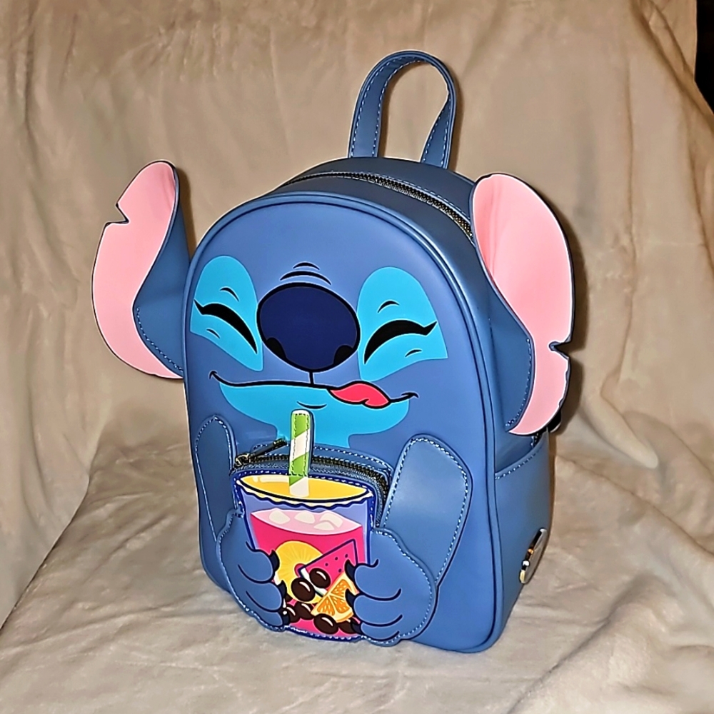 NWT Stitch Boba Backpack